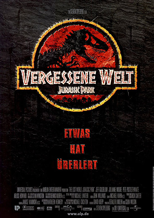 Plakat zum Film: Vergessene Welt: Jurassic Park