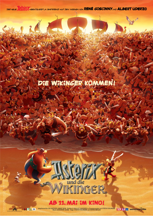 Plakat zum Film: Asterix und die Wikinger