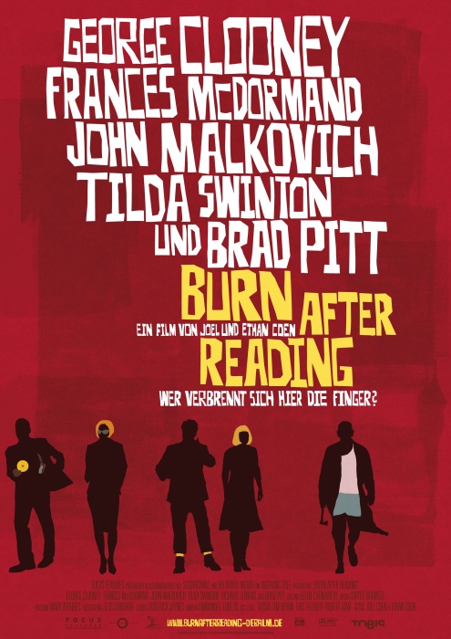 Plakat zum Film: Burn After Reading - Wer verbrennt sich hier die Finger?