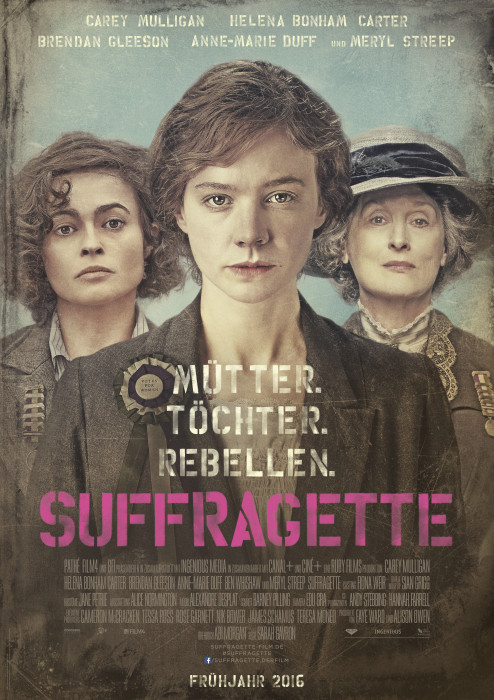 Plakat zum Film: Suffragette - Taten statt Worte