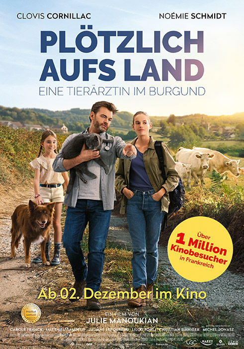 Plakat zum Film: Plötzlich aufs Land - Eine Tierärztin im Burgund