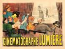 Filmplakat Cinématographe Lumière: Arbeiter verlassen die Lumière-Werke