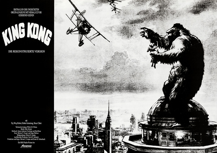 Plakat zum Film: King Kong und die weiße Frau