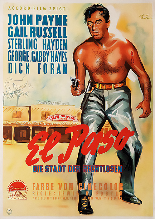 Plakat zum Film: El Paso - Die Stadt der Rechtlosen