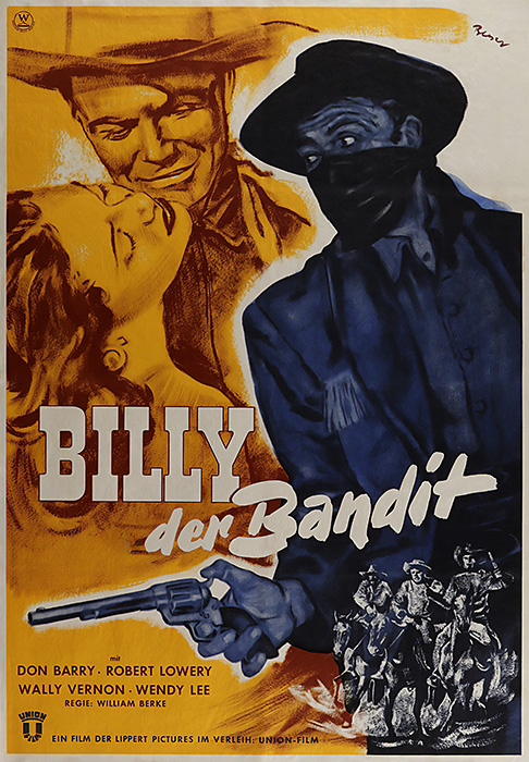 Plakat zum Film: Billy, der Bandit