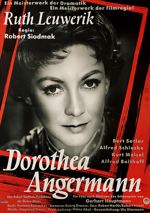 Plakat zum Film: Dorothea Angermann