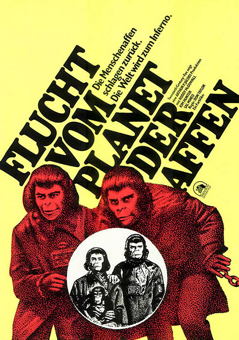 Filmplakat Flucht Vom Planet Der Affen Plakat Von