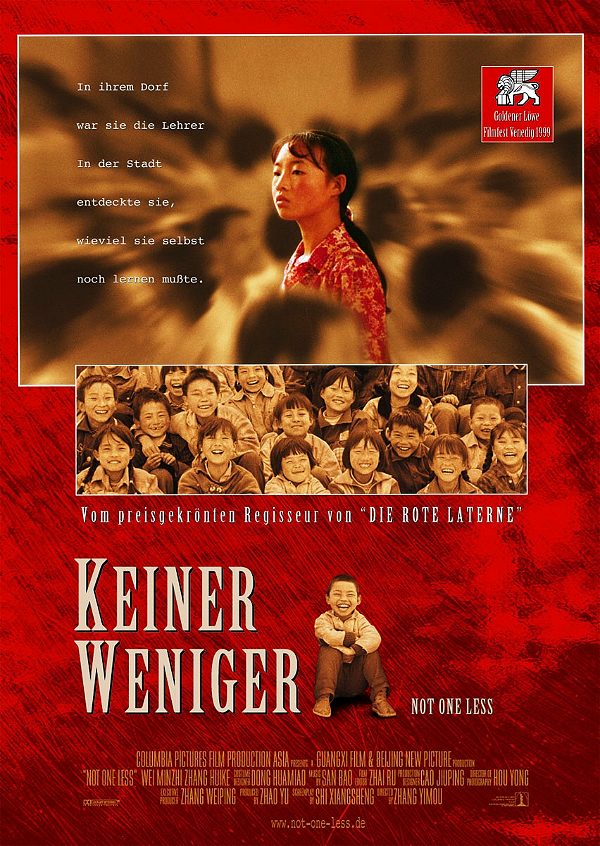 Plakat zum Film: Keiner weniger