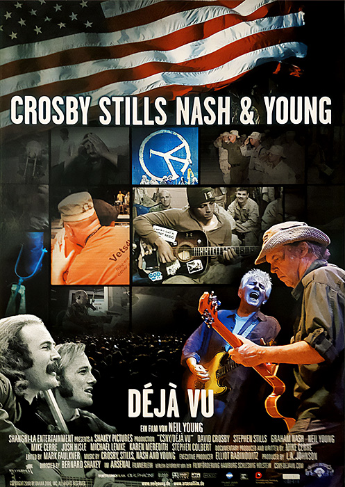 Plakat zum Film: Crosby, Stills, Nash & Young - Déjà Vu