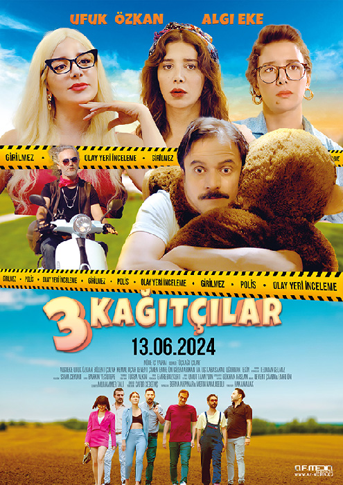 Plakat zum Film: 3 kagitcilar