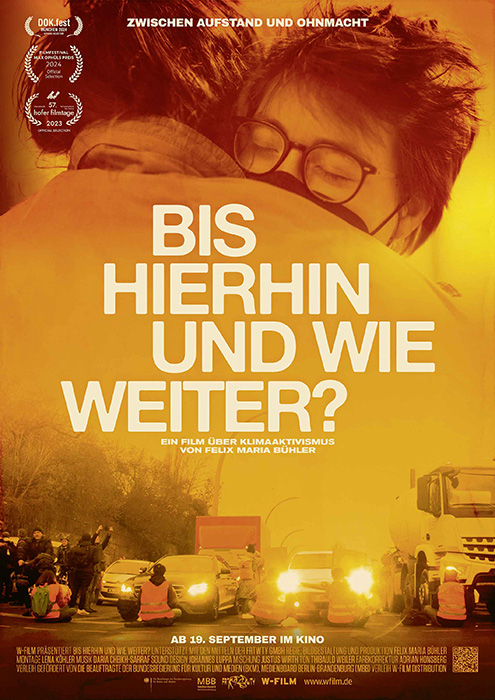 Plakat zum Film: Bis hierhin und wie weiter?