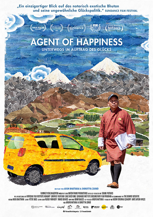 Plakat zum Film: Agent of Happiness - Unterwegs im Auftrag des Glücks