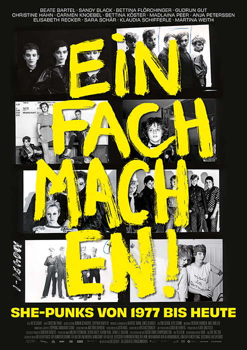 Plakat zum Film: Einfach machen - She-Punks von 1977 bis heute