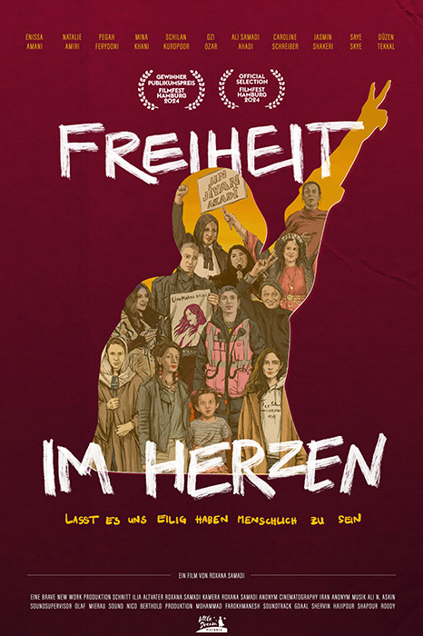 Plakat zum Film: Freiheit im Herzen - Lasst es uns eilig haben, menschlich zu sein