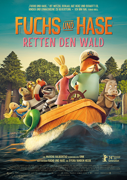 Plakat zum Film: Fuchs und Hase retten den Wald