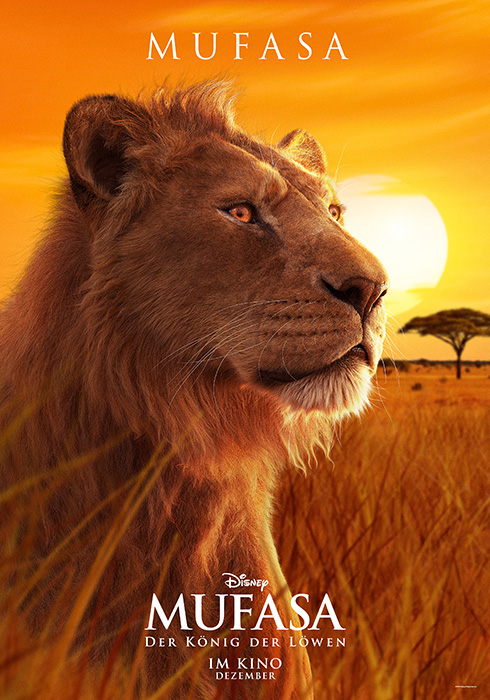 Plakat zum Film: Mufasa: Der König der Löwen