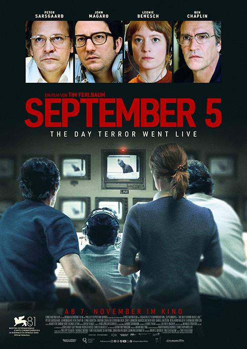 Plakat zum Film: September 5 - The Day Terror Went Live