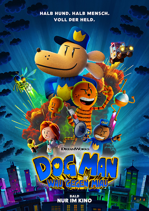 Plakat zum Film: Dog Man: Wau gegen Miau